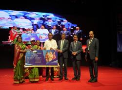 Secretary, DFS, attended the Mega SHG Credit Outreach Programme in Bhubaneswar on April 20