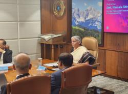 Smt @nsitharaman virtually inaugurates 70 branches of @TheOfficialSBI during the launch of SBI Platinum Jubilee Celebrations in Mumbai, Maharashtra. She also virtually inaugurated 501 new women Customer Service Points (CSP) across India.