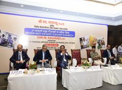 Secretary DFS chaired a review meeting with MD&CEO and senior officers of PSBs focussed on assessment of ACP, CD ratio, Social Security & other flagship government schemes